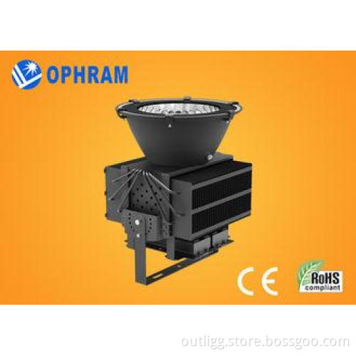 Outdoor Cree 6000k 500w Industrial LED High Bay Lighting CE